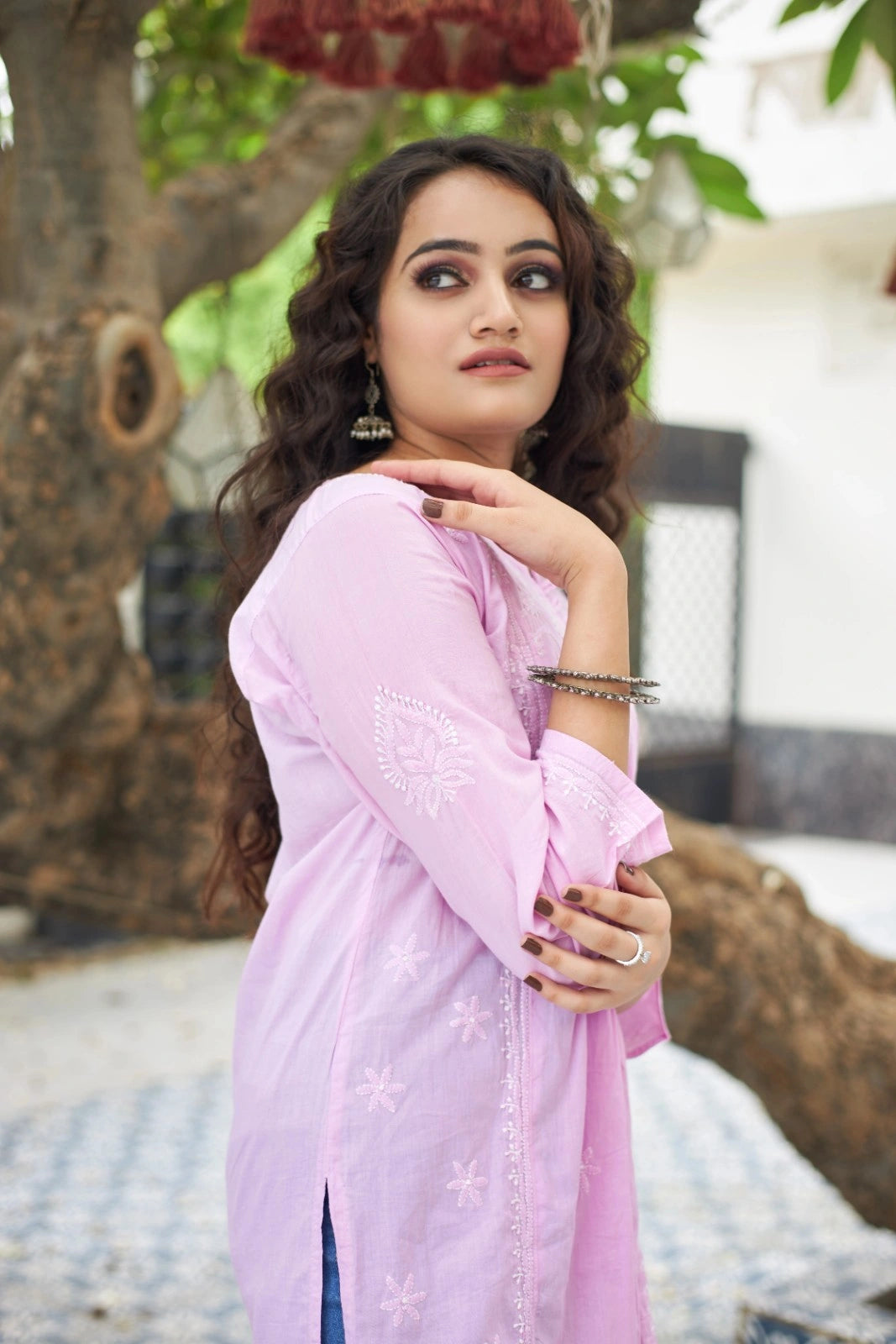 Modal Cotton Gather Kurti