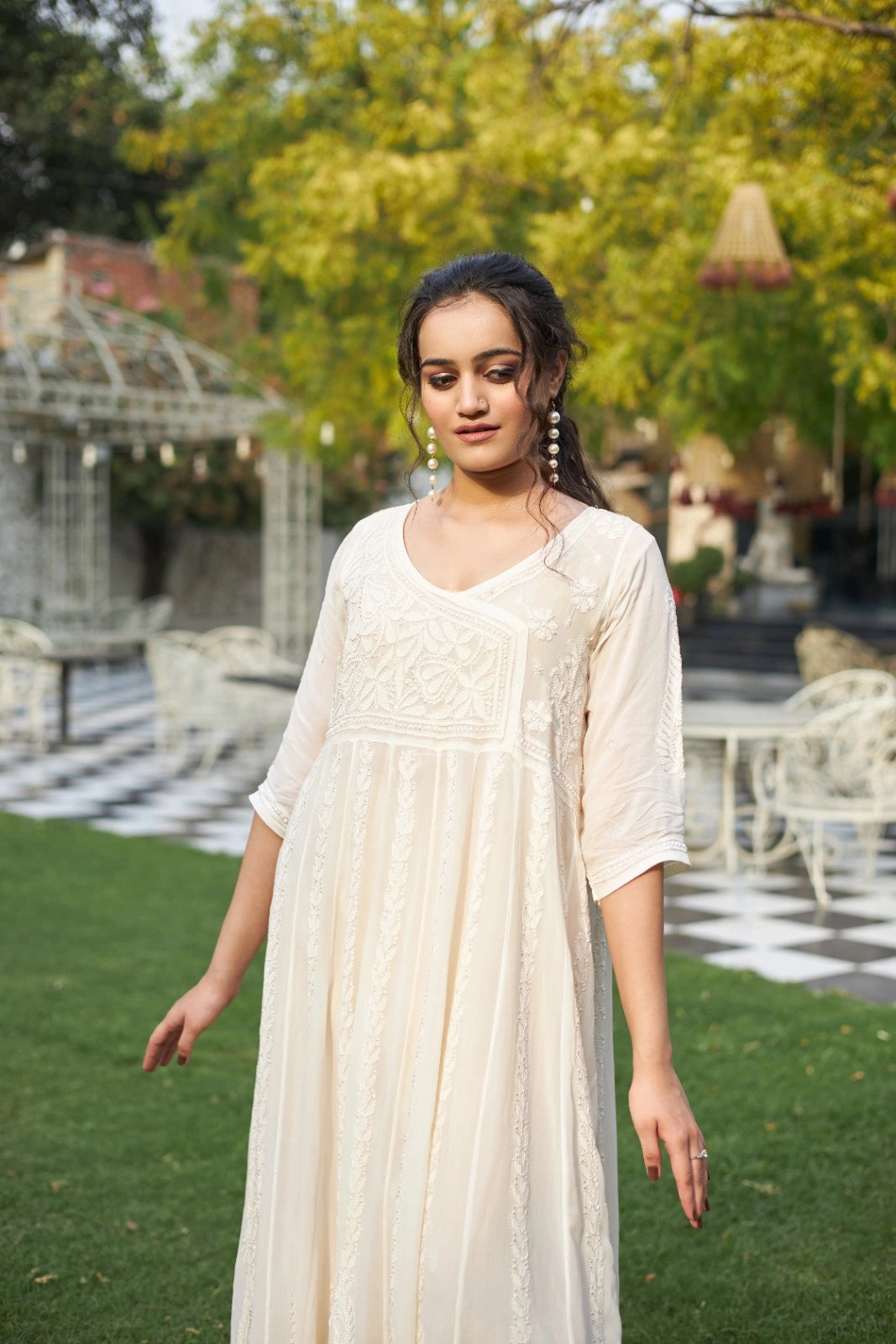 Pure Viscose Georgette Anarkali