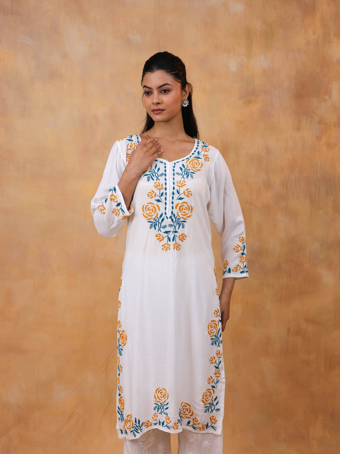 Modal Cotton Long Kurti