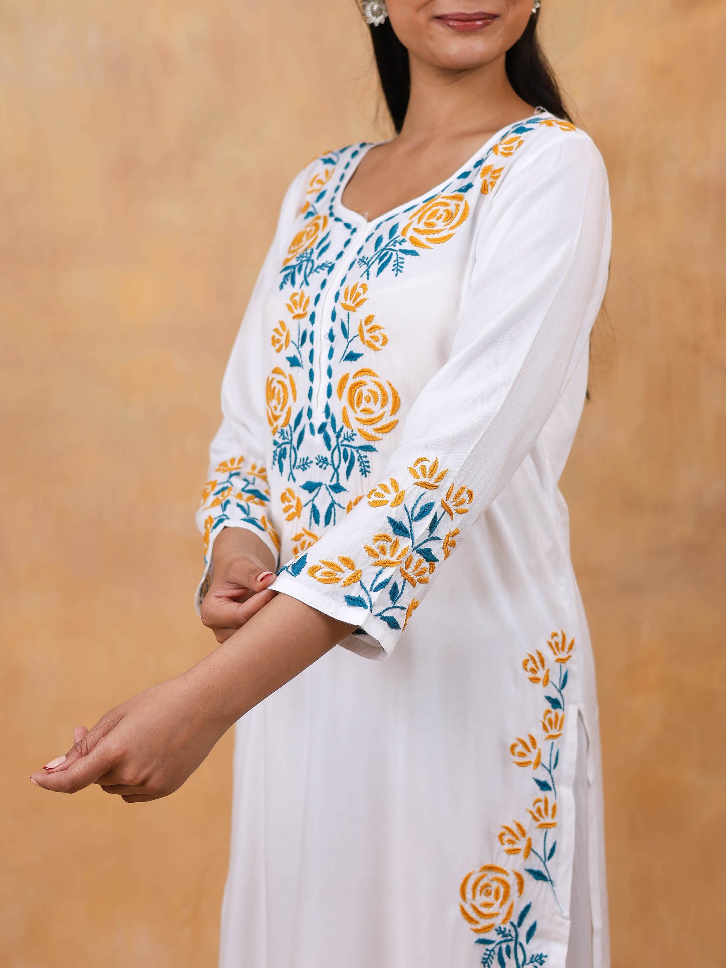 Modal Cotton Long Kurti