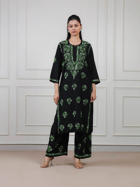 Modal Cotton Long Kurti Set