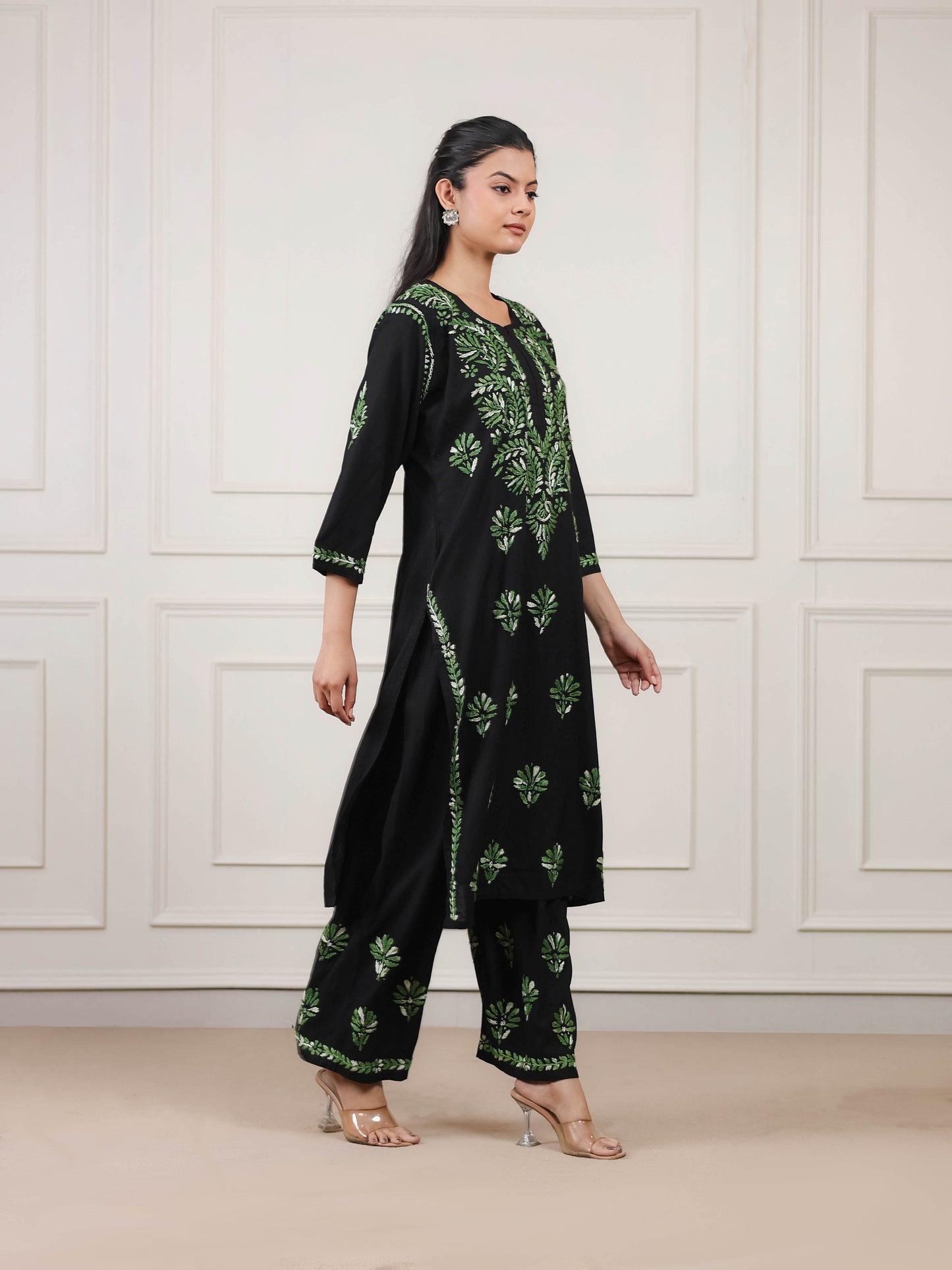 Modal Cotton Long Kurti Set