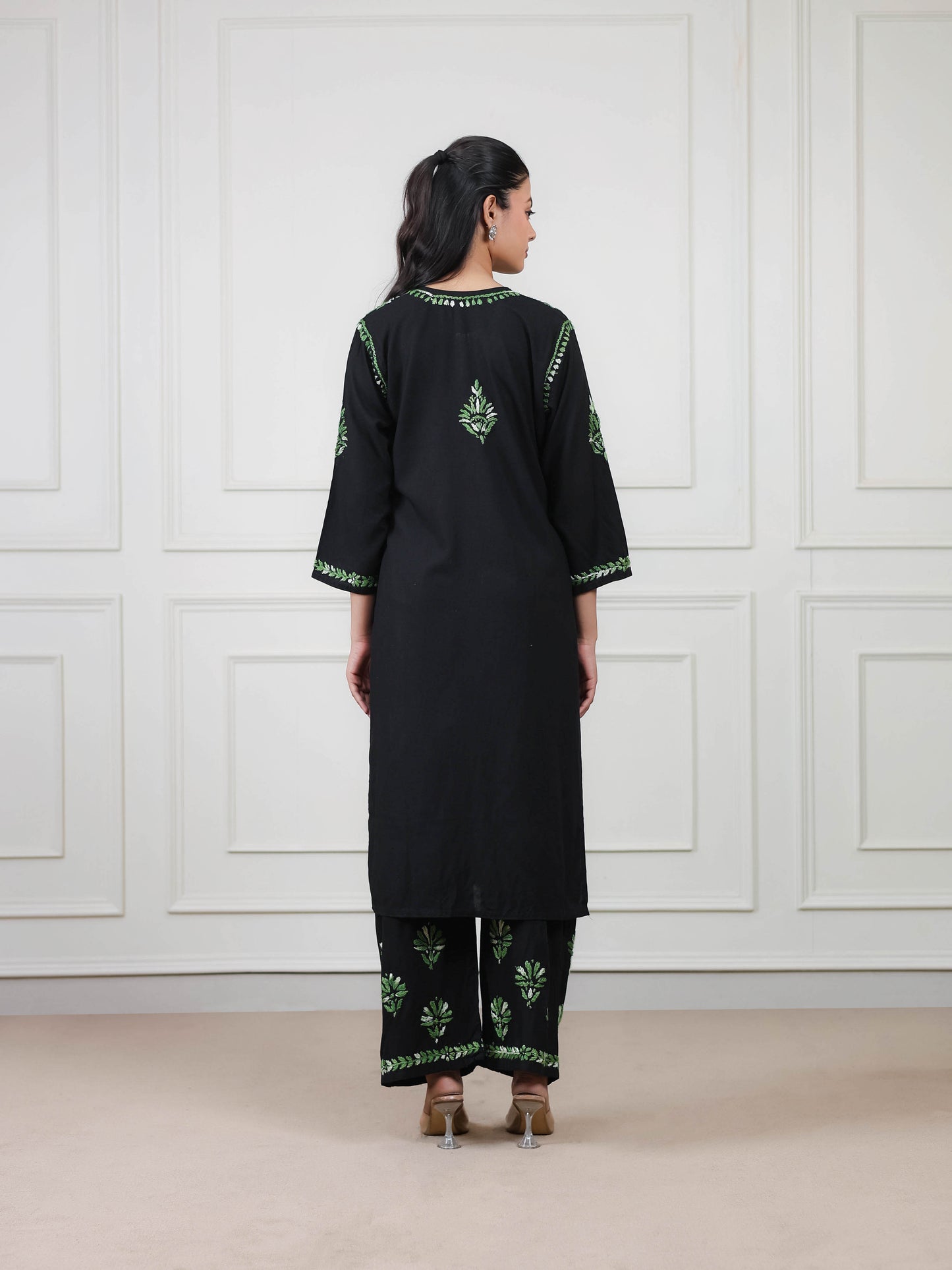 Modal Cotton Long Kurti Set