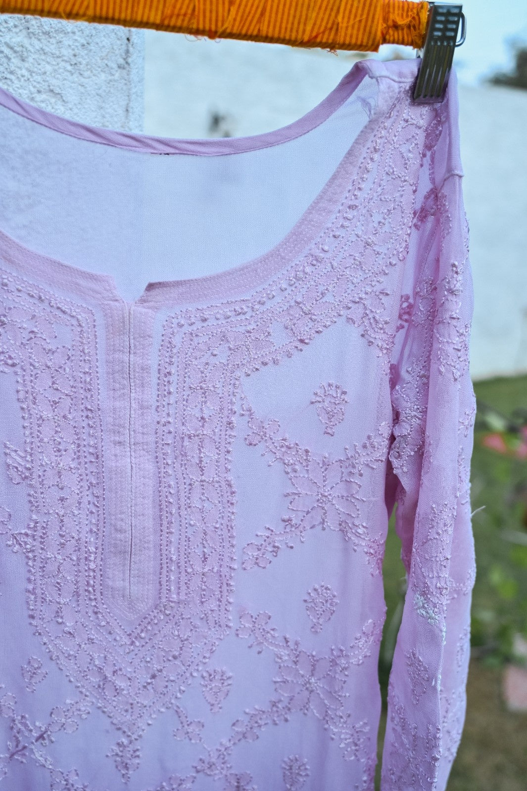 Pure Viscose Georgette Jaal Kurti
