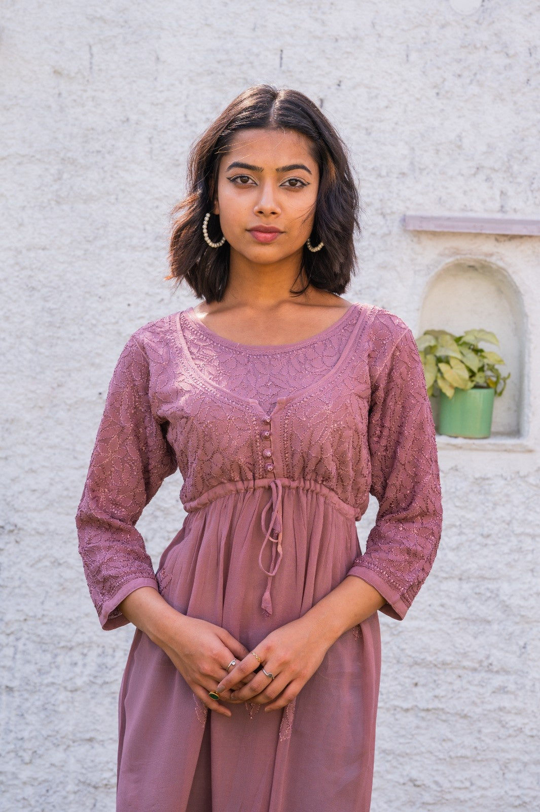 Pure Viscose Georgette Mastani Short Kurti