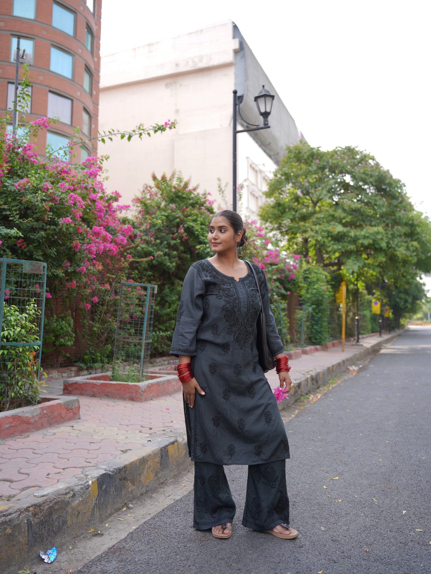 Elegant Modal Cotton Chikankari Kurti Set | Soft, Premium & Comfortable