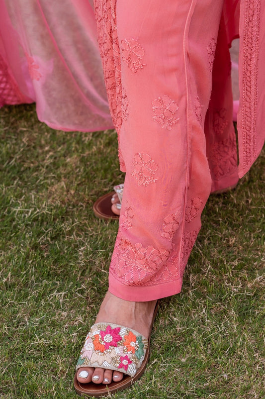 Viscose Georgette Plazzo