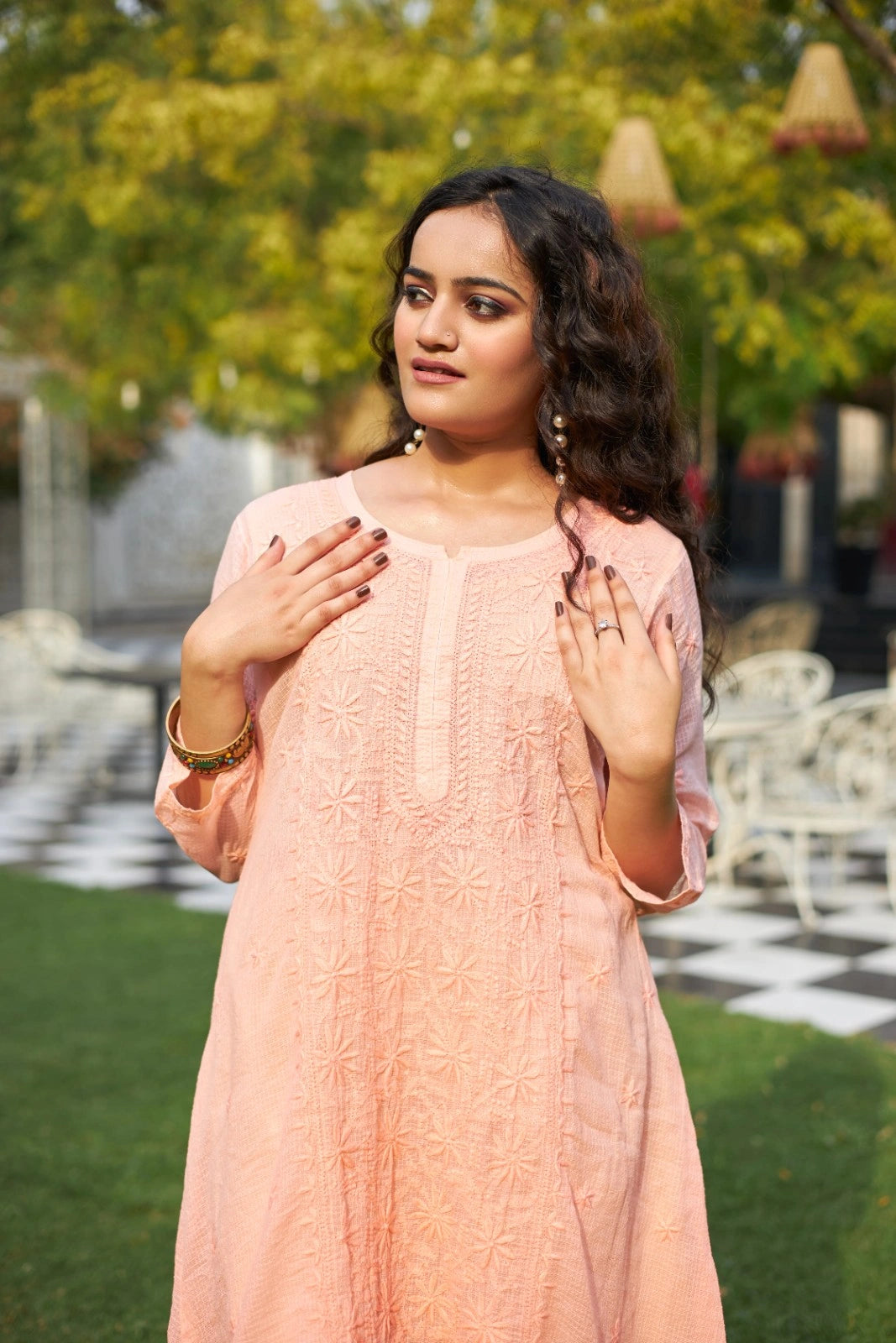 Kota Cotton A Line Kurti