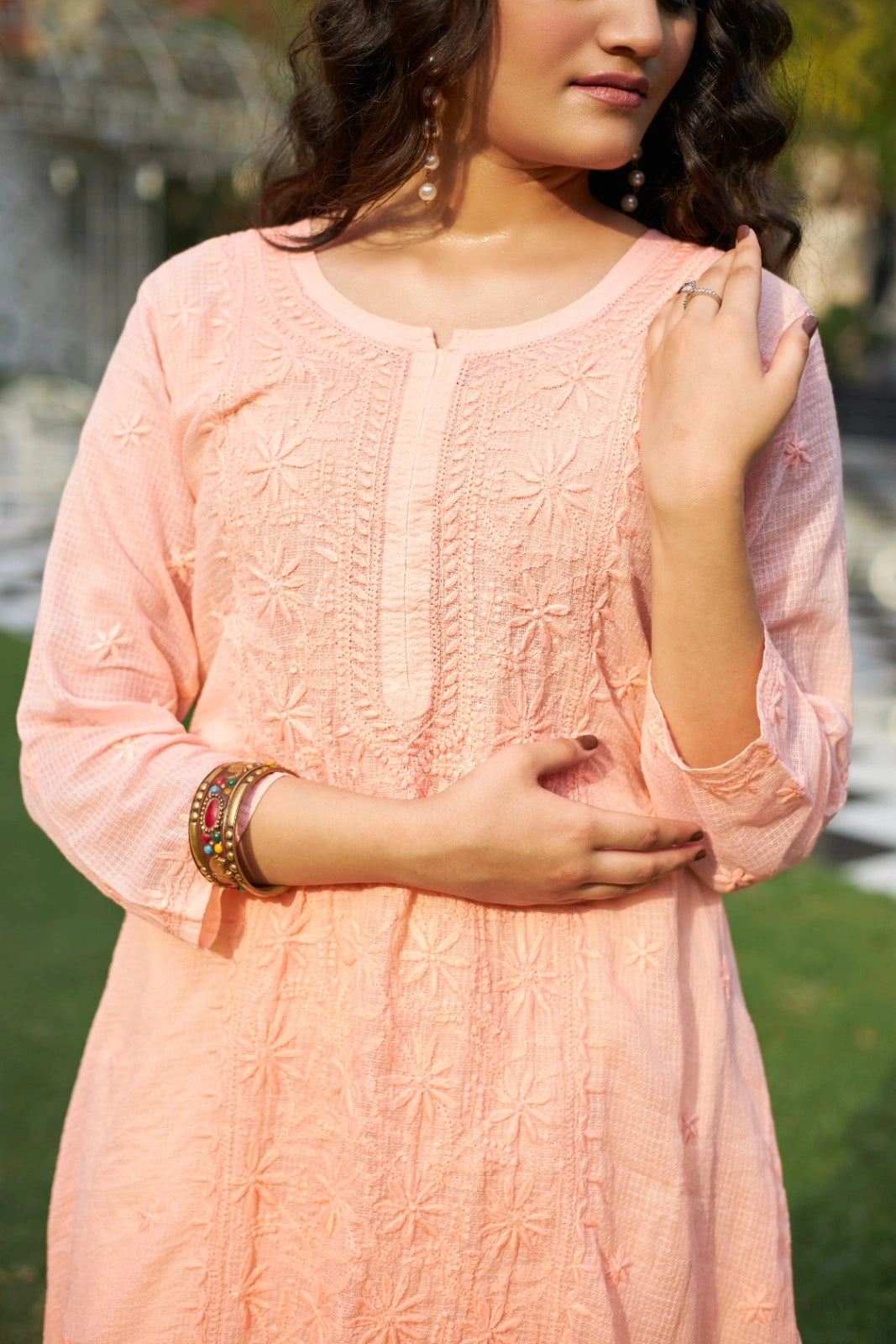 Kota Cotton A Line Kurti