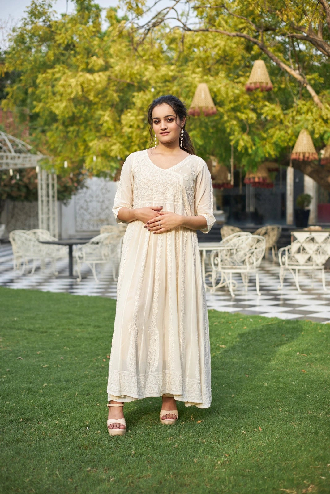 Pure Viscose Georgette Anarkali