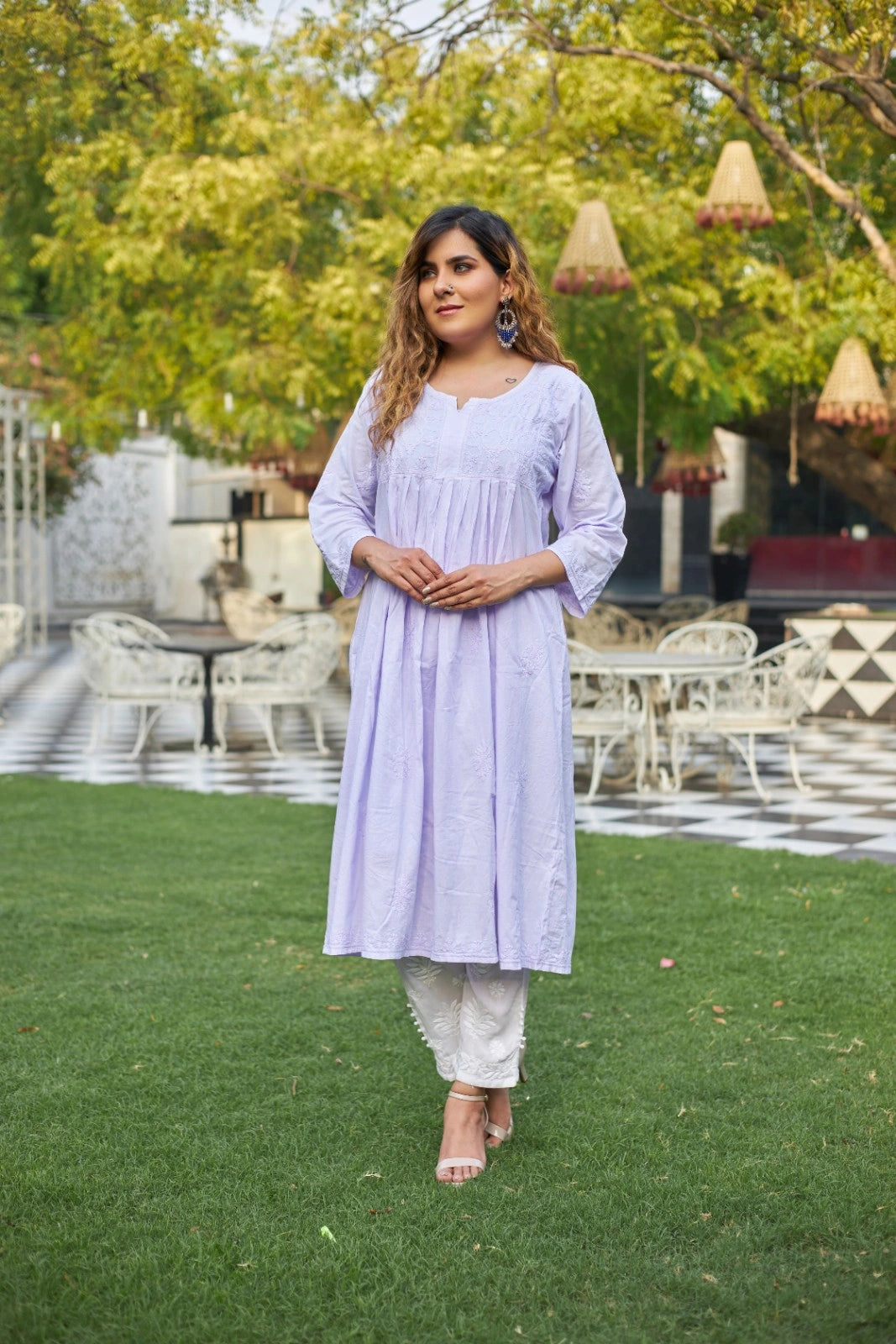 Cotton Anarkali
