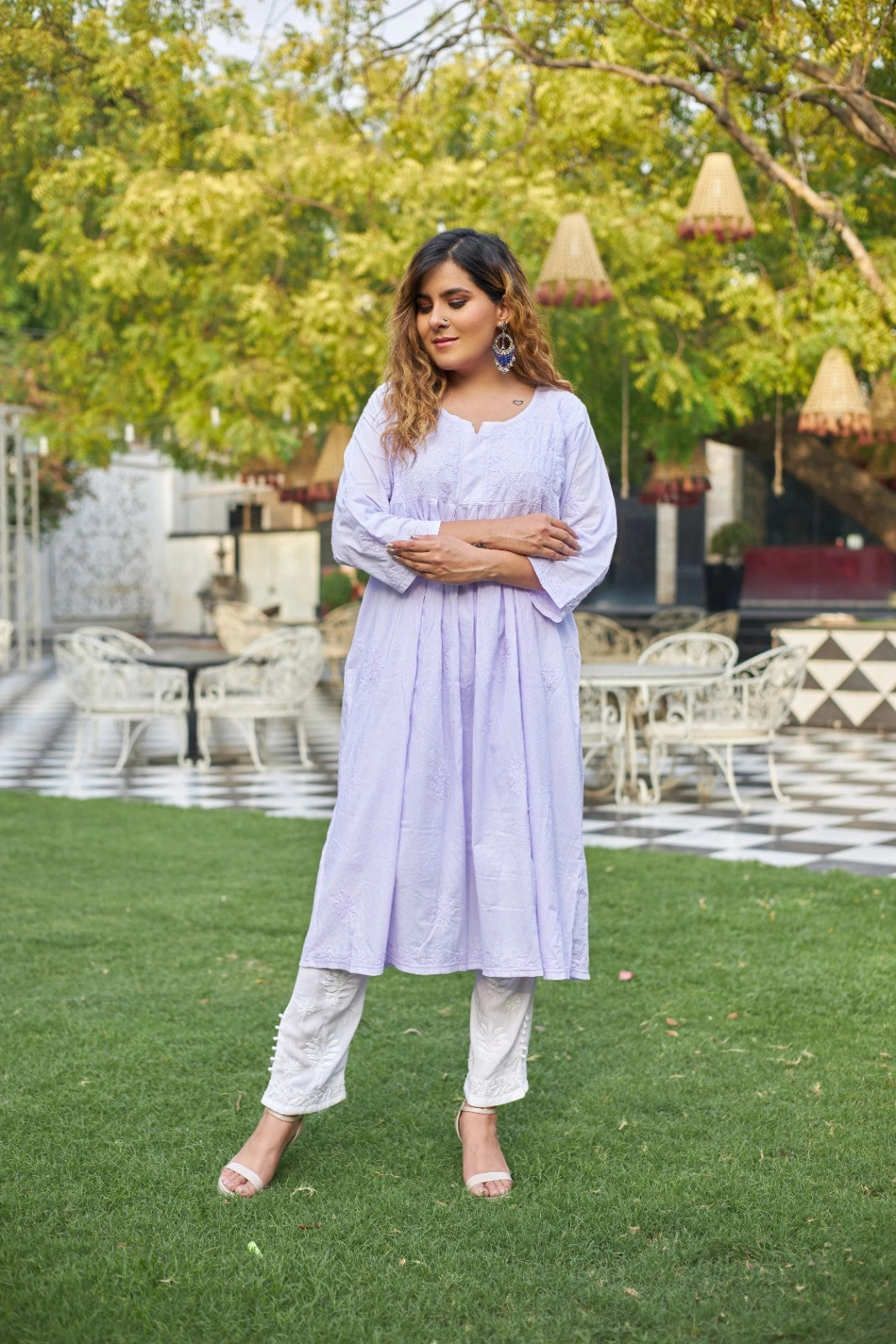 Cotton Anarkali