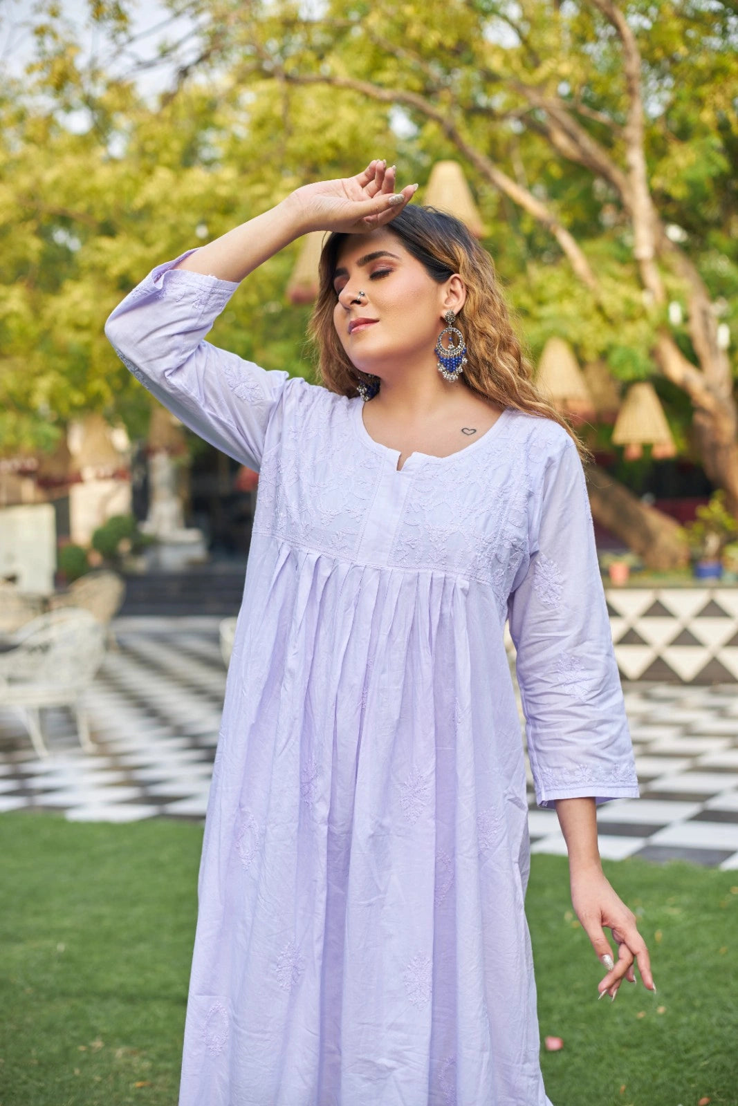Cotton Anarkali