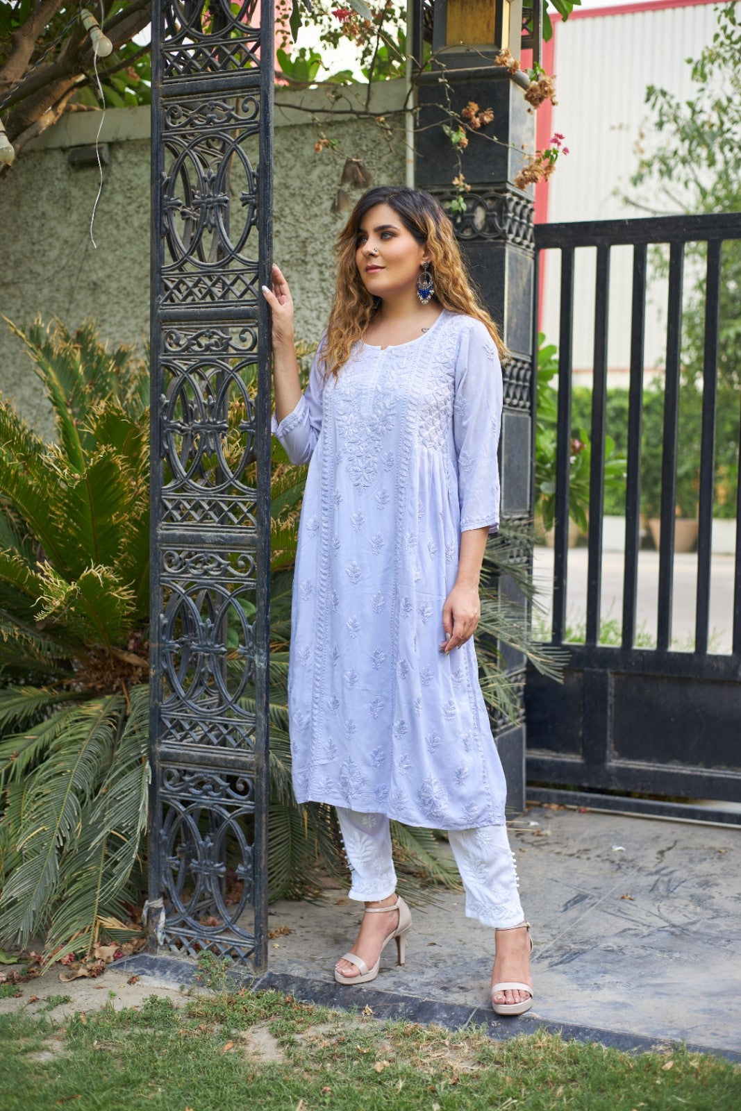 Modal Cotton A-Line Kurti