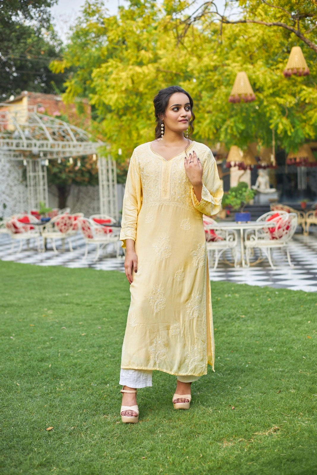 Muslin Straight Kurti