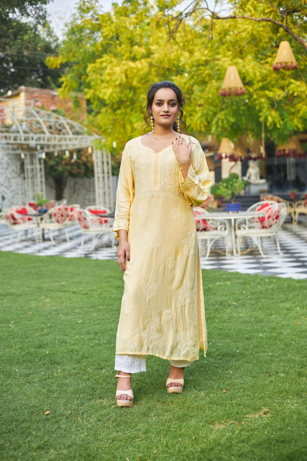 Muslin Straight Kurti