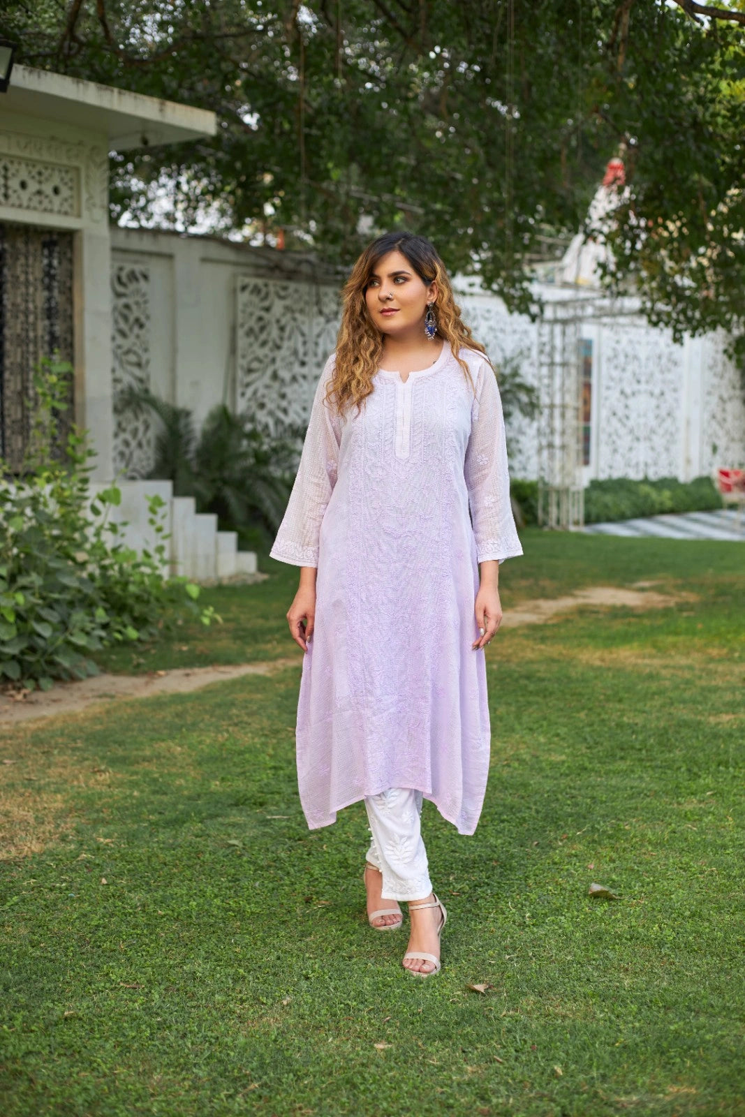 Kota Doria A Line Kurti