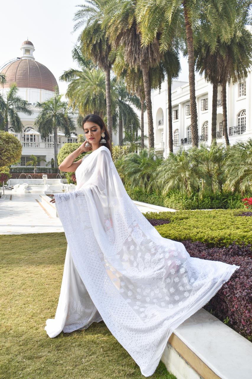 Georgette Saree