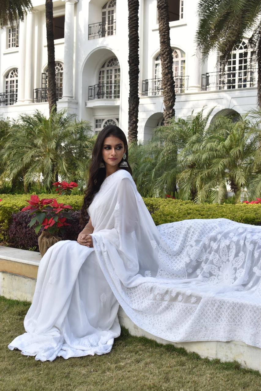 Georgette Saree